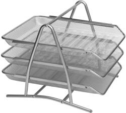  Fémhálós 3 Emeletes Irattálca Ezüst (i7570652001)