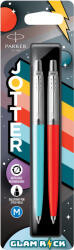 Parker ROYAL JOTTER GLAM ROCK '70s GOLYÓSTOLL , KÉK/PIROS, EZÜST KLIPSZ 2162141 (I7010593007)