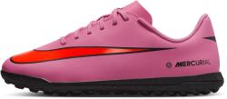 Nike Mercurial Vapor 16 Club TF műfüves focicipő, gyerekméret, flamingó - karmazsin (FQ8287-600)