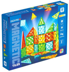 Geomag Mágneses Építőlapok - Drágakő szett (32 db) - vegyesbolt