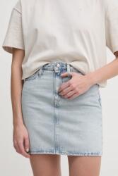 Calvin Klein Jeans farmer szoknya mini, harang alakú, J20J224534 - kék 25