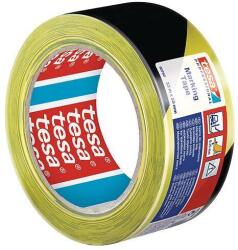 TESA Szalag tesa® PRO Marking, figyelmeztető ragasztószalag, sárga-fekete, 50 mm, L-33 m