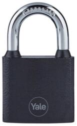 Yale Zár Yale Y111B/38/121/1, lakat, vas, fekete, 38 mm, 3 kulcs