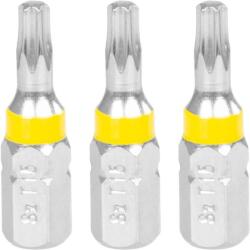 Strend Pro Bit Strend Pro Torx, TX 15, csomag 3 db