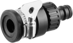  Adapter DY8012, 1/2", Snap-In, kerti tömlőhöz, fém bilinccsel