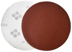 Konner Abrasive Gipszkarton csiszoló KONNER D30 125 mm, P150, kerek, nyílások nélkül, AluOxide, csomag. 50 db