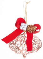 MagicHome Dísz MagicHome, réz, 10x15 cm, Karácsonyra