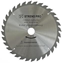  Tárcsa Strend Pro SuperSaw NWG, 250x3, 2x30, 32T, fához, fűrész, SK lapkák
