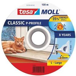 Tesa® Tömítés tesamoll® P profil, 9 mm, fehér, L-100 m, ablakokhoz és ajtókhoz