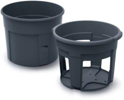 Prosperplast Virágcserép POTATO Grower 392 x 316 mm, burgonyatermesztésre, antracit