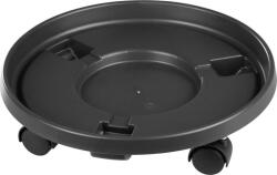 Strend Pro Virágcserép alátét Strend Pro, görgős, mozgatható, állvány, 33, 5x33, 5x8, 5 cm