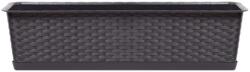 Prosperplast Virágcserép RATOLLA Case P 700, barna, alátéttel