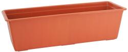 Prosperplast Virágcserép AGRO IS500, 18 x 50 x 14 cm, 8, 5 l, terrakotta