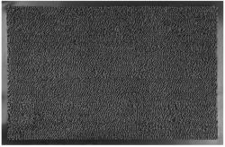 MagicHome Lábtörlő MagicHome CPM 304, 40 x 60 cm, fekete/szürke