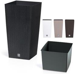 Prosperplast Virágcserép betéttel RATO Square 325, fehér