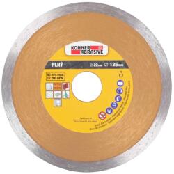 Konner Abrasive Tárcsa KONNER D71001, 125 mm, teljes, gyémánt, tömör