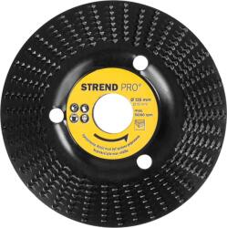 Strend Pro , 125 mm, finom reszelő korong fához, furatokkal, sarokcsiszolóhoz