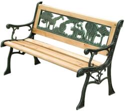 ST Leisure Equipment Pad MINI JUMANJI, kerti, fém/fa, kicsi, 82 x 39 x 50 cm