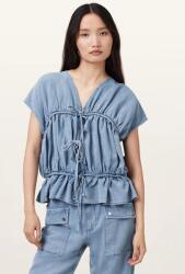 AllSaints felső REMY - kék 40