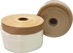 Strend Pro Takarófólia Strend Pro, 1100 mm, H-25 m, PE, festő, szövet ragasztószalaggal, takaró, padlóra