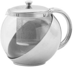 MagicHome Teáskanna MagicHome TP108, 1100 ml, üveg/rozsdamentes acél