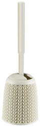 Curver® Kefe WC-hez, Curver® KNIT, krémszínű, 14x43, WC