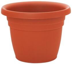 ICS Virágcserép ICS THEA, 16x12 cm, terrakotta színű, műanyag