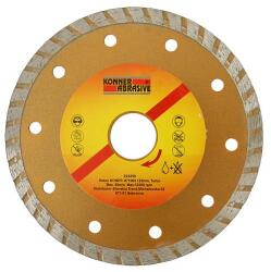 Konner Abrasive Tárcsa KONNER D71005, 230 mm, gyémánt, Turbo +