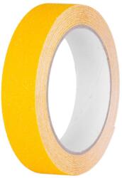 STREND PRO Szalag Strend Pro, ragasztó, csúszásgátló, extra tartós, sárga, 25 mm x 5 m