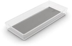 Keter Szervező Curver® SISTEMO 8, áttetsző/szürke, 15x37.5x5 cm, fiókba