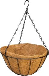 Strend Pro Akasztó Strend Pro, virágtartó, acél/kókusz, függő, lánccal és kampóval, 30 cm