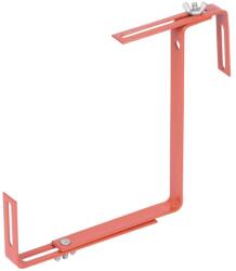  Akasztó Strend Pro, barna, fém virágláda tartó, 2 db-os csomag