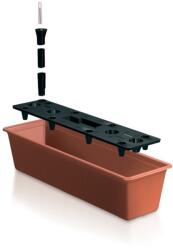 Prosperplast Virágcserép BALCONY CAN IS6CAN, 11 liter, öntözőrendszerrel