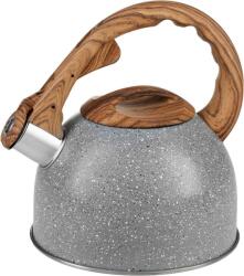 MagicHome Teáskanna MagicHome, sípoló, szürke, 2500 ml
