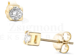  14 karátos arany fülbevaló - 4 x 4 mm (AU13618) AU13618