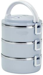 MagicHome Ételhordó MagicHome LB933, 3 részes, 3x 500 ml, kék, 20x15x6, 2 cm