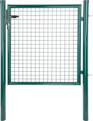Strend Pro Kapu Strend Pro METALTEC ECO 2, 1000/1200/50x50 mm, kerek keret, zöld, egyszárnyú, kerti, ZN+PVC, RA