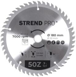  Tárcsa Strend Pro TCT, 180x2.2x20/16 mm, 50Z, fához, fűrész, SK lapkák