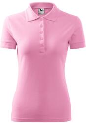 MALFINI Tricou damă Pique Polo - Roz | XL (2103016)