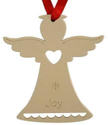 MagicHome Dísz MagicHome Karácsony, Angyal JOY, függő, csomag 5 db