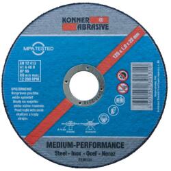 Konner Abrasive Tárcsa KONNER D603, 115x1, 0x22 mm, fémvágó
