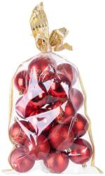  Gömbök MagicHome Karácsony, 20 db, 6 cm, piros, karácsonyfára