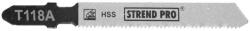 STREND PRO Fűrészlap Strend Pro T118A, szúrófűrészhez, 77 mm, 21 fog, fémhez, csomag 5 db