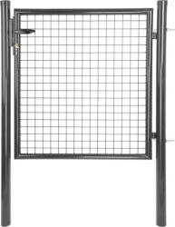 Strend Pro Kapu Strend Pro METALTEC ECO 2, 1000/2000/50x50 mm, kerek keret, antracit, egyszárnyú, kerti, ZN+PVC