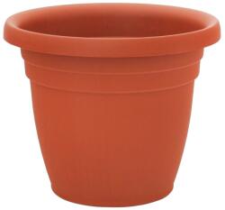 ICS Virágcserép ICS THEA, 30x25 cm, terrakotta színű, műanyag