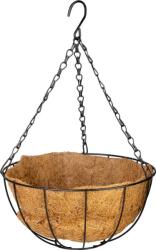 Strend Pro Akasztó Strend Pro, virágtartó, acél/kókusz, függő, lánccal és kampóval, 25 cm