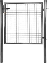 Strend Pro Kapu Strend Pro METALTEC ECO 2, 1000/1000/50x50 mm, kerek keret, antracit, egyszárnyú, kerti, ZN+PVC