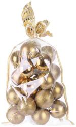  Gömbök MagicHome Karácsony, 20 db, 6 cm, arany, karácsonyfára