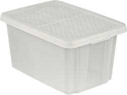 Keter Box fedővel Curver® ESSENTIALS 45 liter, átlátszó, 57x40x30 cm