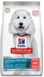 Hill's konzervdoboza. SP Hypoallerg Adult Medium lazac 12kg